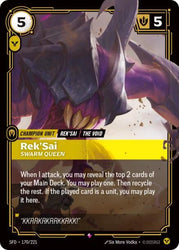 Rek'Sai, Swarm Queen (170/221) [Spiritforged]