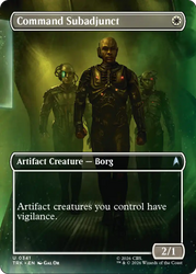 Command Subadjunct (Borderless) [Star Trek]