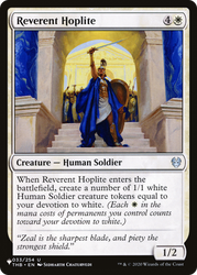 Reverent Hoplite [The List]