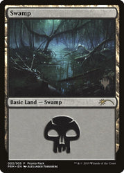 Swamp (3) [Core Set 2020 Promo Pack]