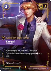 Ezreal, Prodigy (Alternate Art) (149a/221) [Spiritforged]