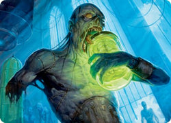 Larder Zombie Art Card [Innistrad: Midnight Hunt Art Series]