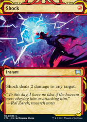 Shock (Foil Etched) [Strixhaven: Mystical Archive]