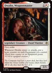 Dwalin, Weaponmaster [The Hobbit]