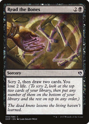 Read the Bones [Duel Decks: Zendikar vs. Eldrazi]