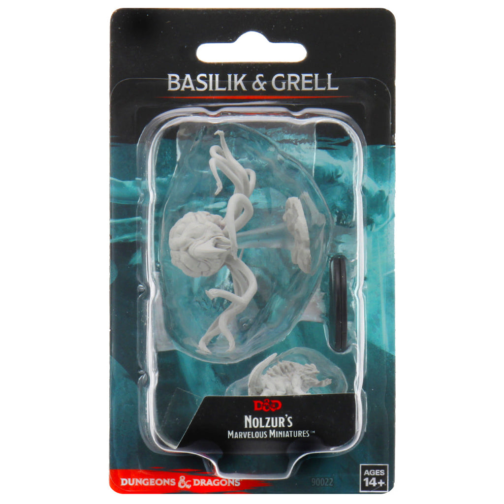 D&D Nolzur's Marvelous Miniatures: Grell & Basilisk (Wave 11)