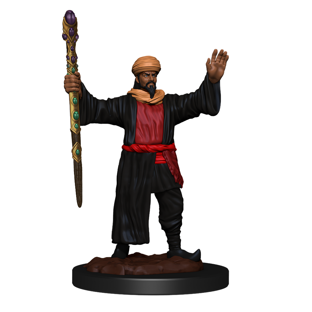 D&D Nolzur's Marvelous Miniatures: Human Wizard Male