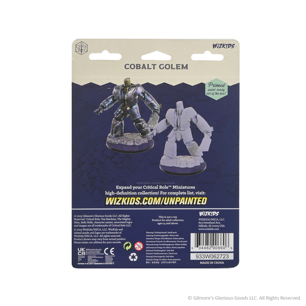 Critical Role Unpainted Miniatures: Cobalt Golem (Wave 5)