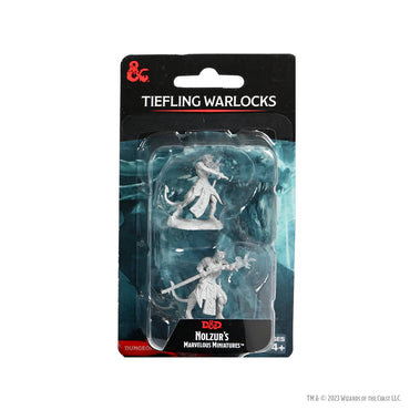 D&D Nolzur's Marvelous Miniatures: Tiefling Warlocks