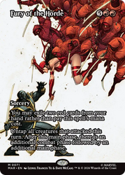 Fury of the Horde (Borderless) [Marvel Universe: Eternal-Legal]