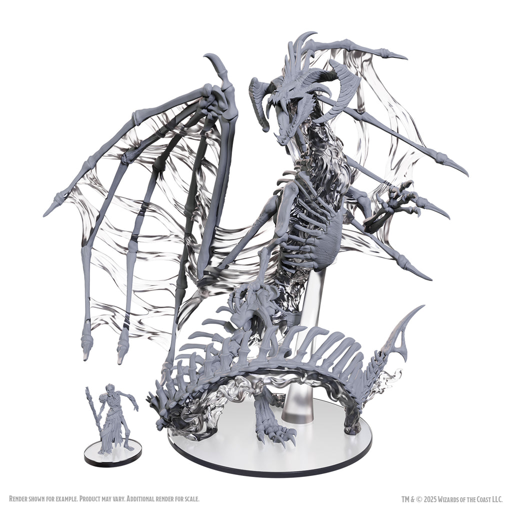 D&D Nolzur's Marvelous Miniatures: Black Dracolich Boxed Miniature