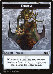 Vraska, Golgari Queen Emblem [Mythic Edition Tokens]