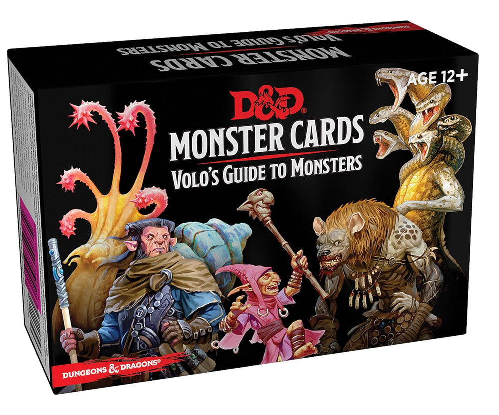 D&D Monster Cards: Volo's Guide to Monsters