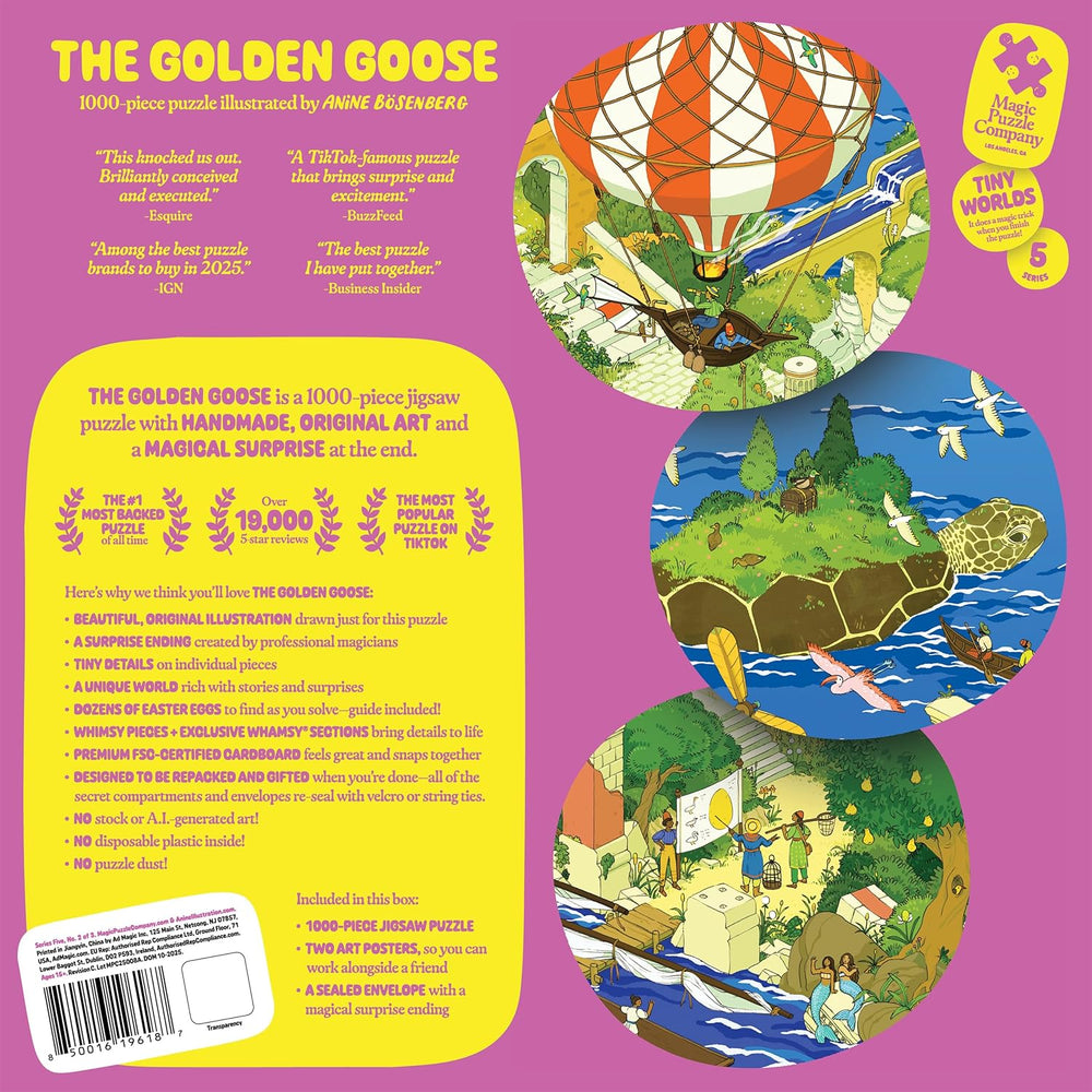 Magic Puzzle Company: The Golden Goose - 1000 Piece Jigsaw Puzzle