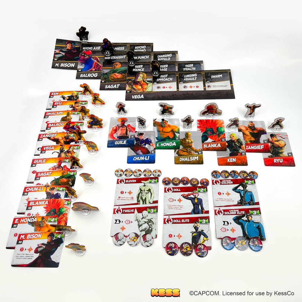 Street Fighter V: Champion Edition Legends Board Game