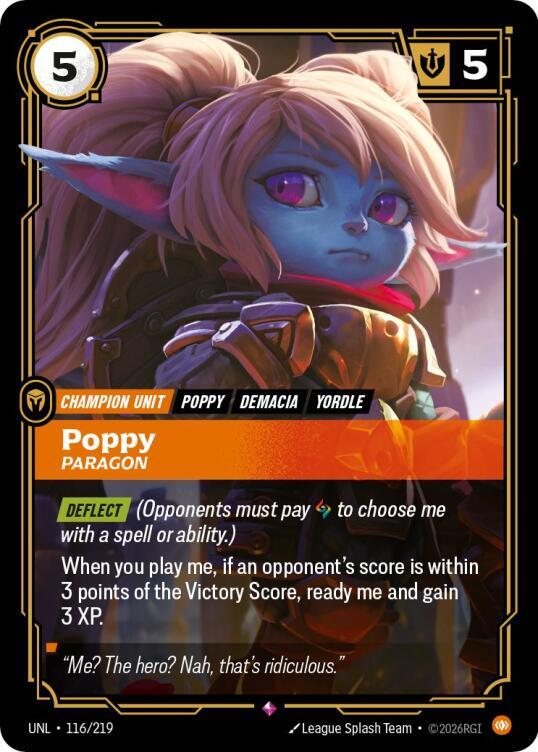 Poppy, Paragon (116/219) [Unleashed]
