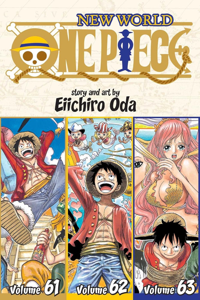 Manga: One Piece Omnibus Edition Volume 21 (New World Vols. 61-62-63)