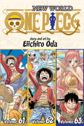 Manga: One Piece Omnibus Edition Volume 21 (New World Vols. 61-62-63)
