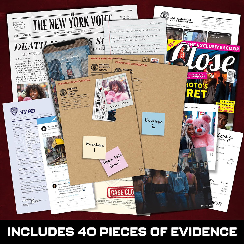 Murder Mystery Cases: Death At Times Square