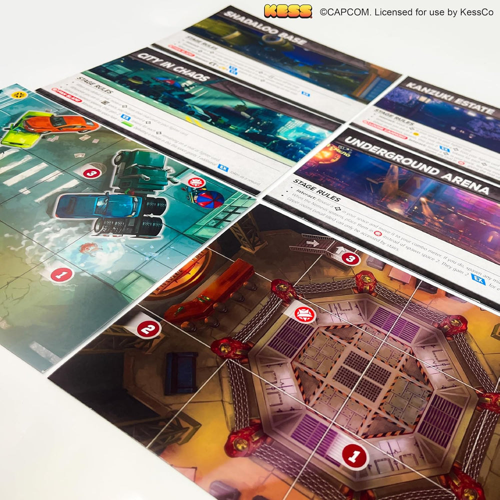 Street Fighter V: Champion Edition Legends Board Game