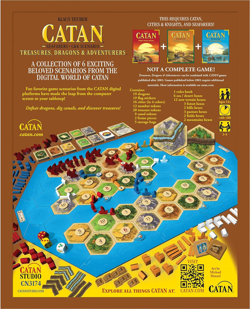 Catan: Treasures, Dragons, & Adventurers