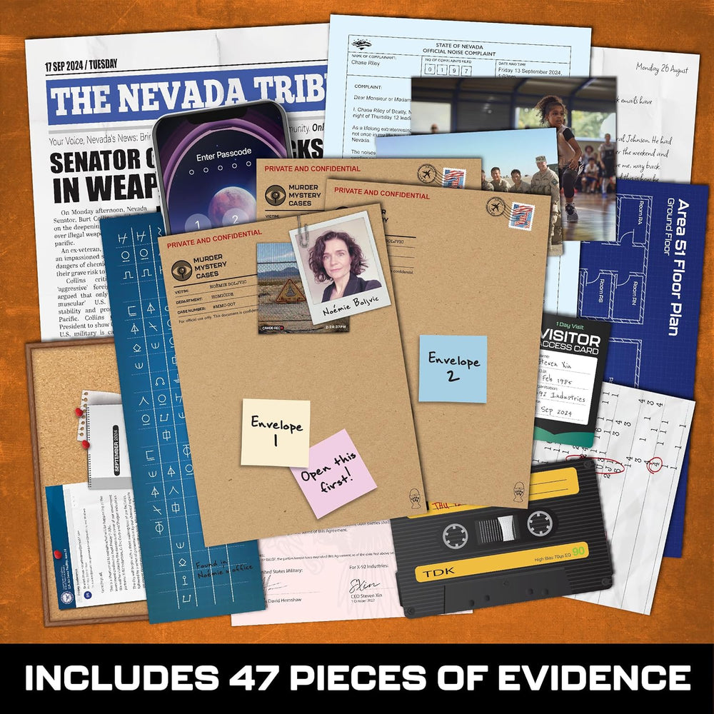 Murder Mystery Cases: Area 51