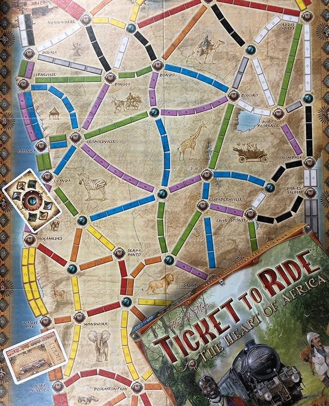 Ticket to Ride: Africa Map Collection 3