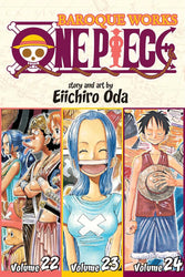 Manga: One Piece - Omnibus Edition Volume 8 (Baroque Works Vols. 22-23-24)