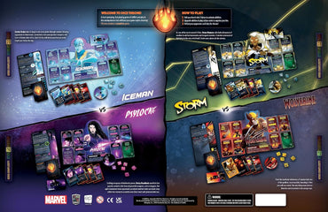 Dice Throne: Marvel X-Men Box 1 (Iceman, Psylocke, Storm, Wolverine)