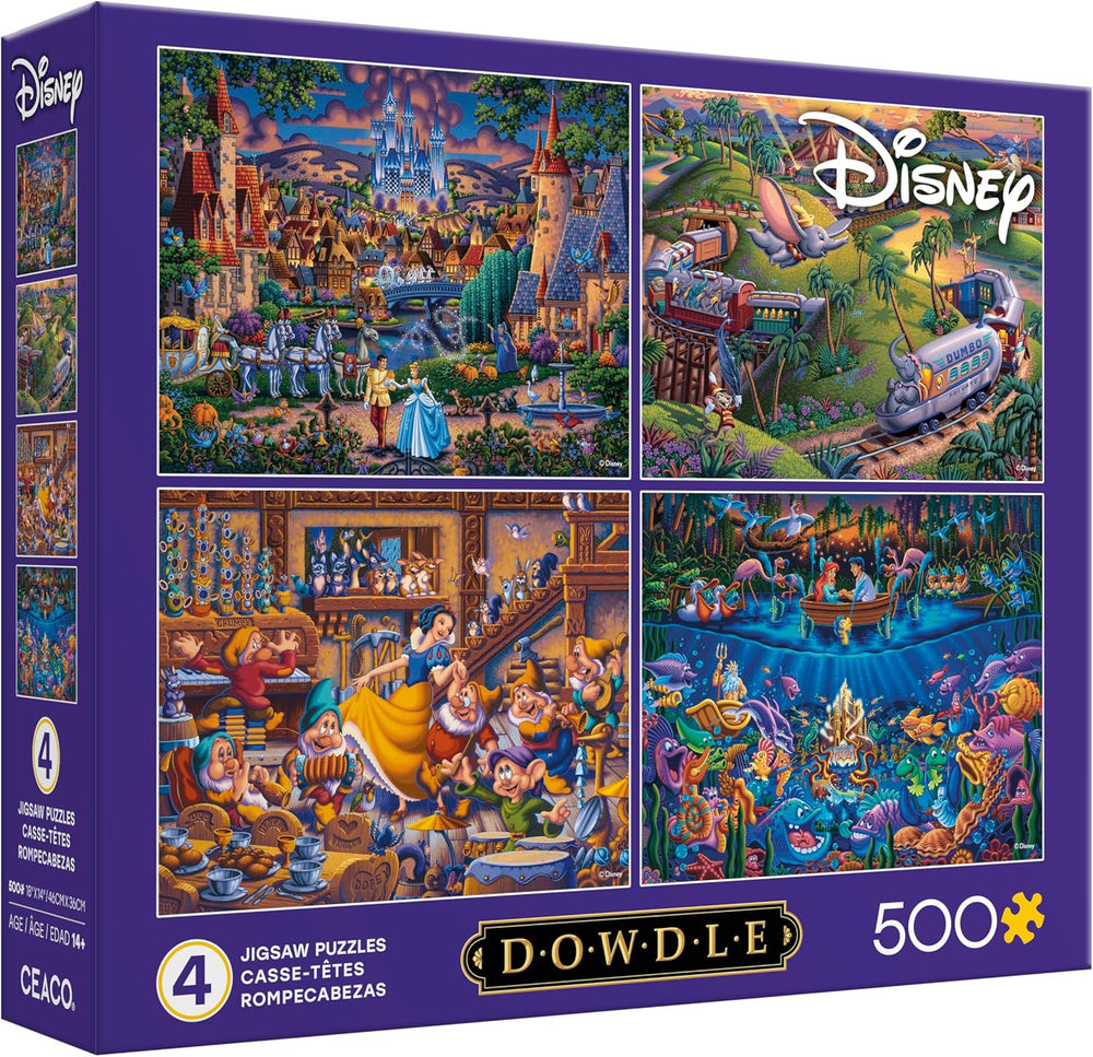 Puzzle: Disney Dowdle - 4-in-1
