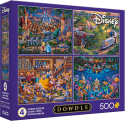 Puzzle: Disney Dowdle - 4-in-1