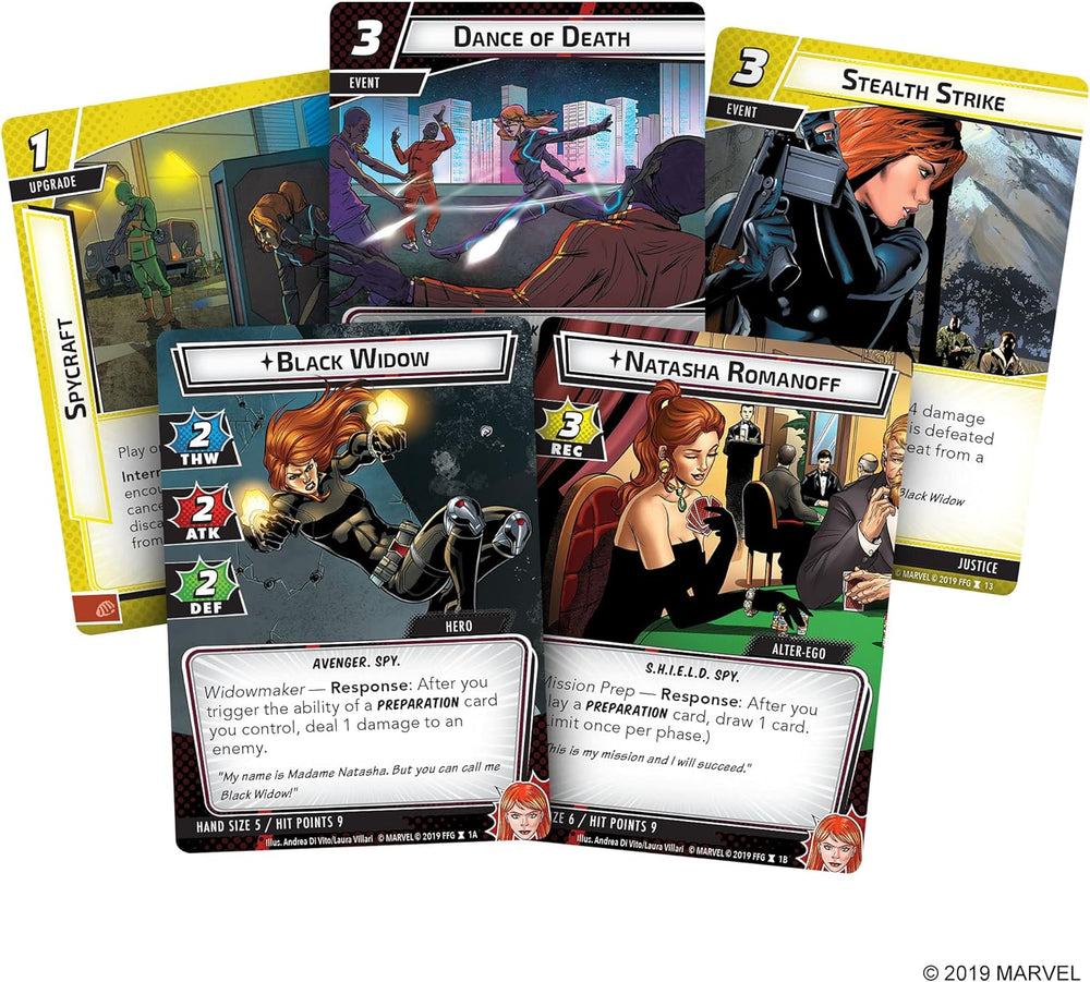 Marvel Champions: The Card Game - Black Widow Hero Pack