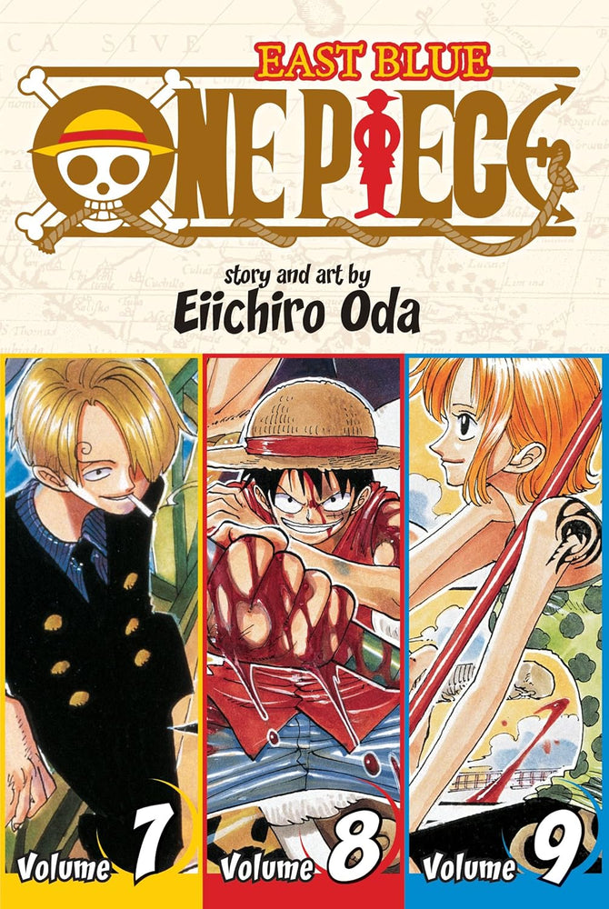 Manga: One Piece - Omnibus Edition Volume 3 (East Blue Vols. 7-8-9)