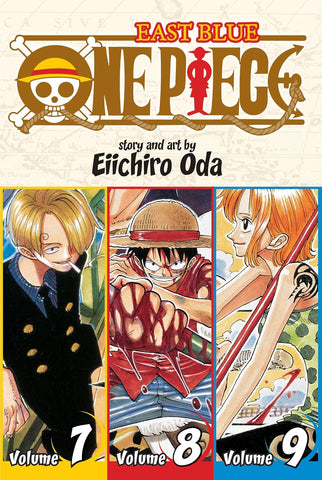 Manga: One Piece - Omnibus Edition Volume 3 (East Blue Vols. 7-8-9)