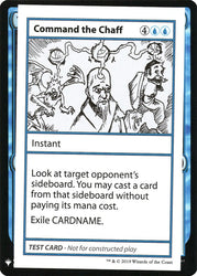 Command the Chaff [Mystery Booster Playtest Cards]