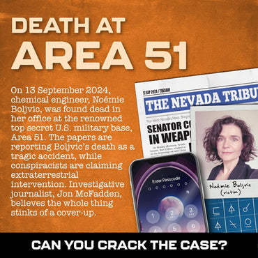 Murder Mystery Cases: Area 51