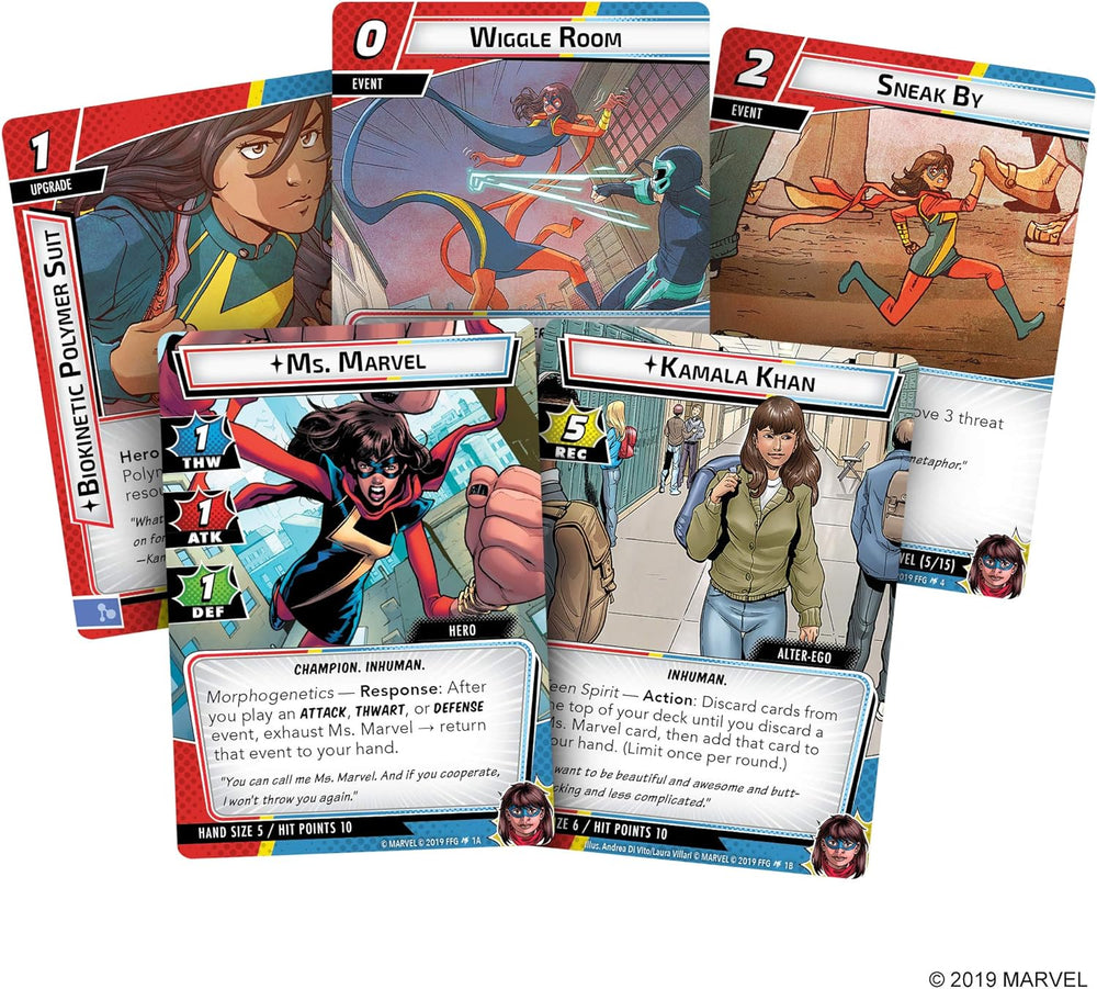 Marvel Champions: The Card Game - Ms. Marvel Hero Pack
