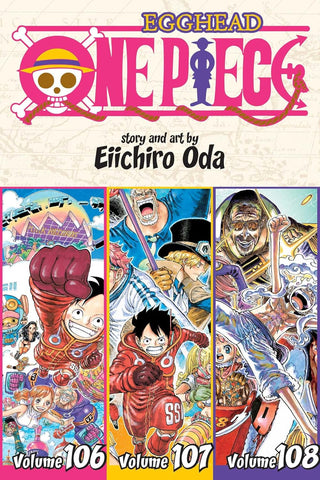 Manga: One Piece Omnibus Edition Volume 36 (New World Vols. 106-107-108)