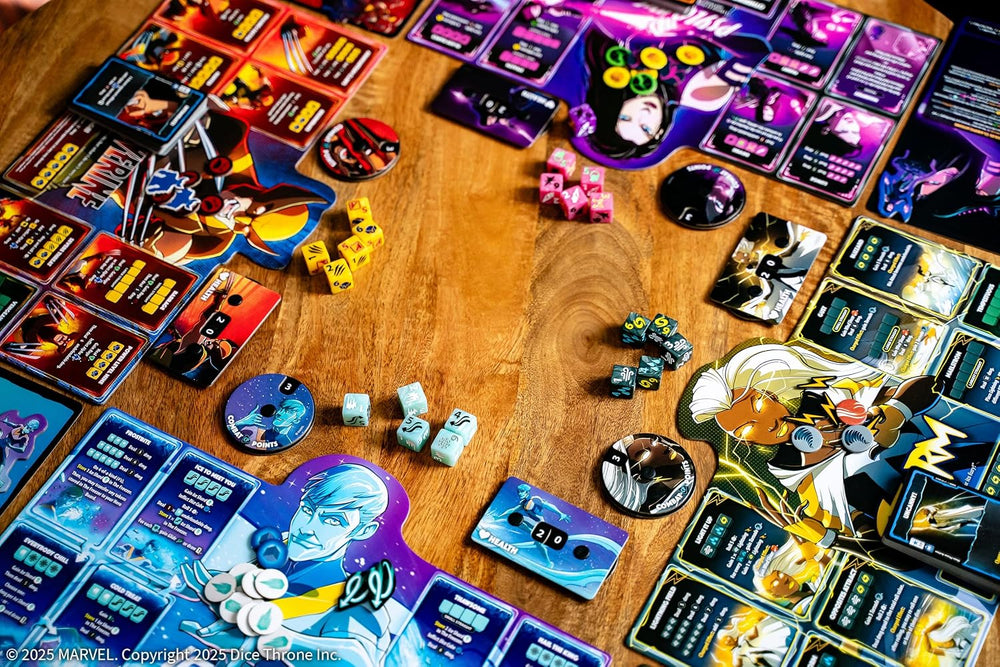 Dice Throne: Marvel X-Men Box 1 (Iceman, Psylocke, Storm, Wolverine)