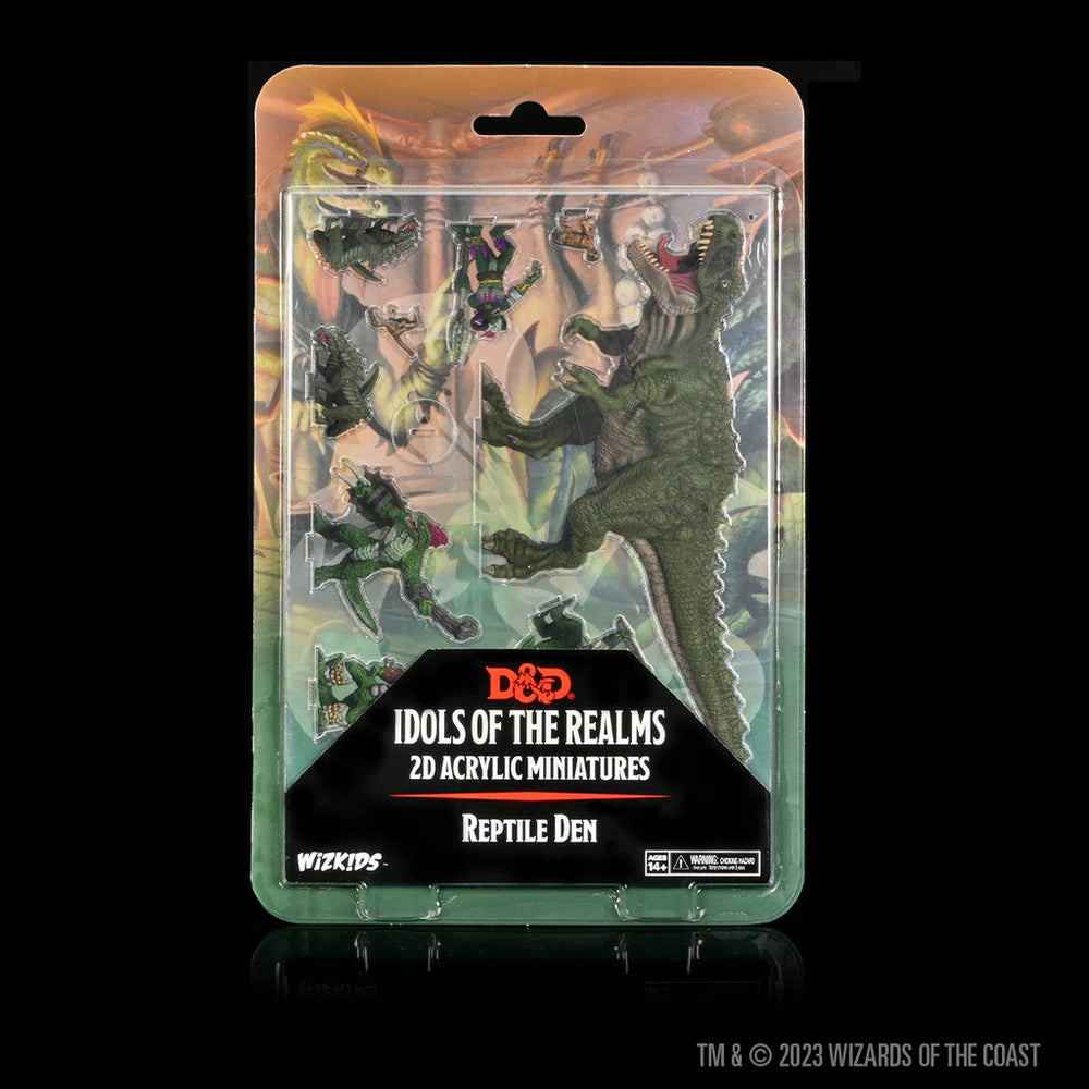 D&D 2D Miniatures: Idols of the Realms - Reptile Den