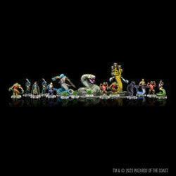 D&D Icons of the Realms: Scales & Tails - Snake Den 2D Set