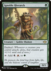 Ignoble Hierarch [The List]