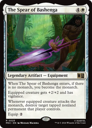 The Spear of Bashenga [Marvel Super Heroes Commander]