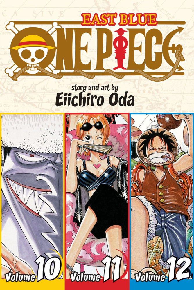 Manga: One Piece - Omnibus Edition Volume 4 (East Blue Vols. 10-11-12)