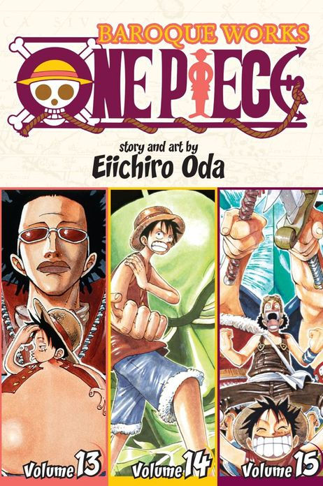 Manga: One Piece - Omnibus Edition Volume 5 (Baroque Works Vols. 13-14-15)