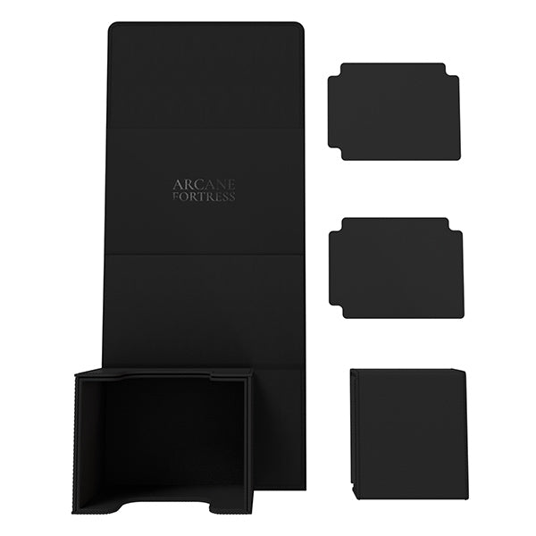Deck Vault: Radiant 100+ Deluxe - Solid Color - Black