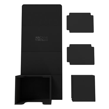 Deck Vault: Radiant 100+ Deluxe - Solid Color - Black