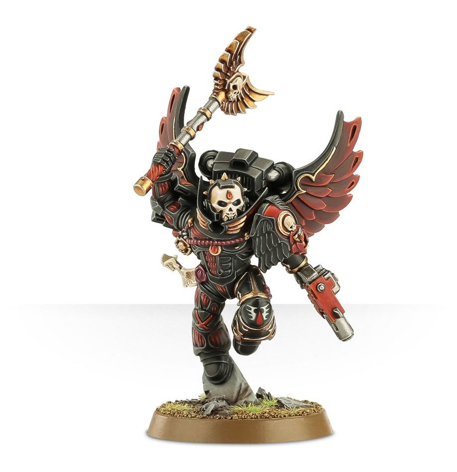 Warhammer 40K: Blood Angels - Chaplain With Jump Pack