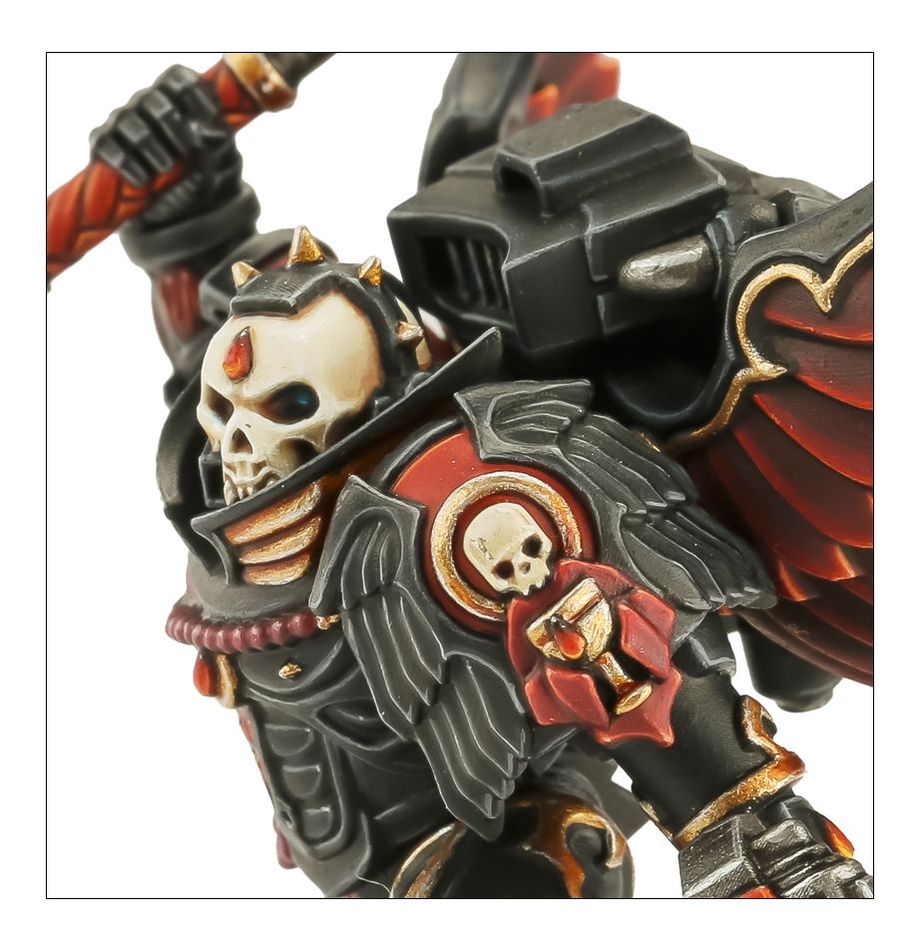 Warhammer 40K: Blood Angels - Chaplain With Jump Pack