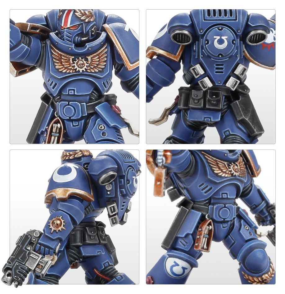 Warhammer 40K: Space Marines - Primaris Lieutenant With Power Sword